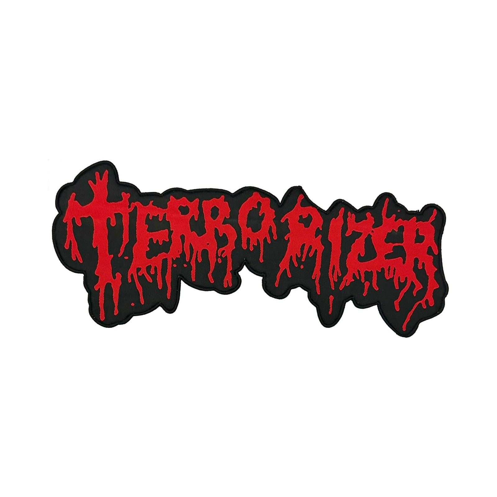 783punx-oversized-patch-terrorizer-logo-patch-dos-bordure-noire image 2