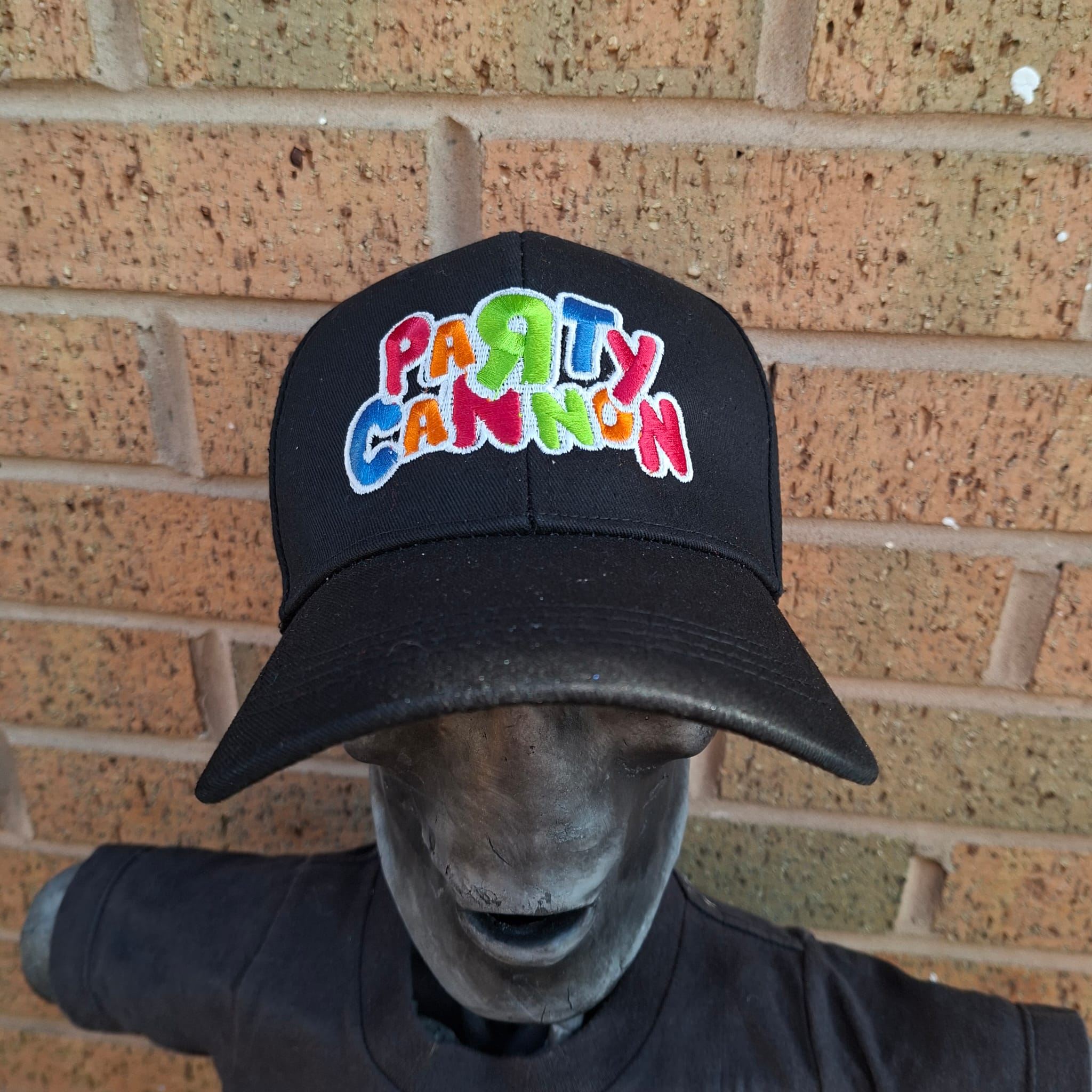 party-cannon-logo-casquette-baseball-phosphorescente image 3