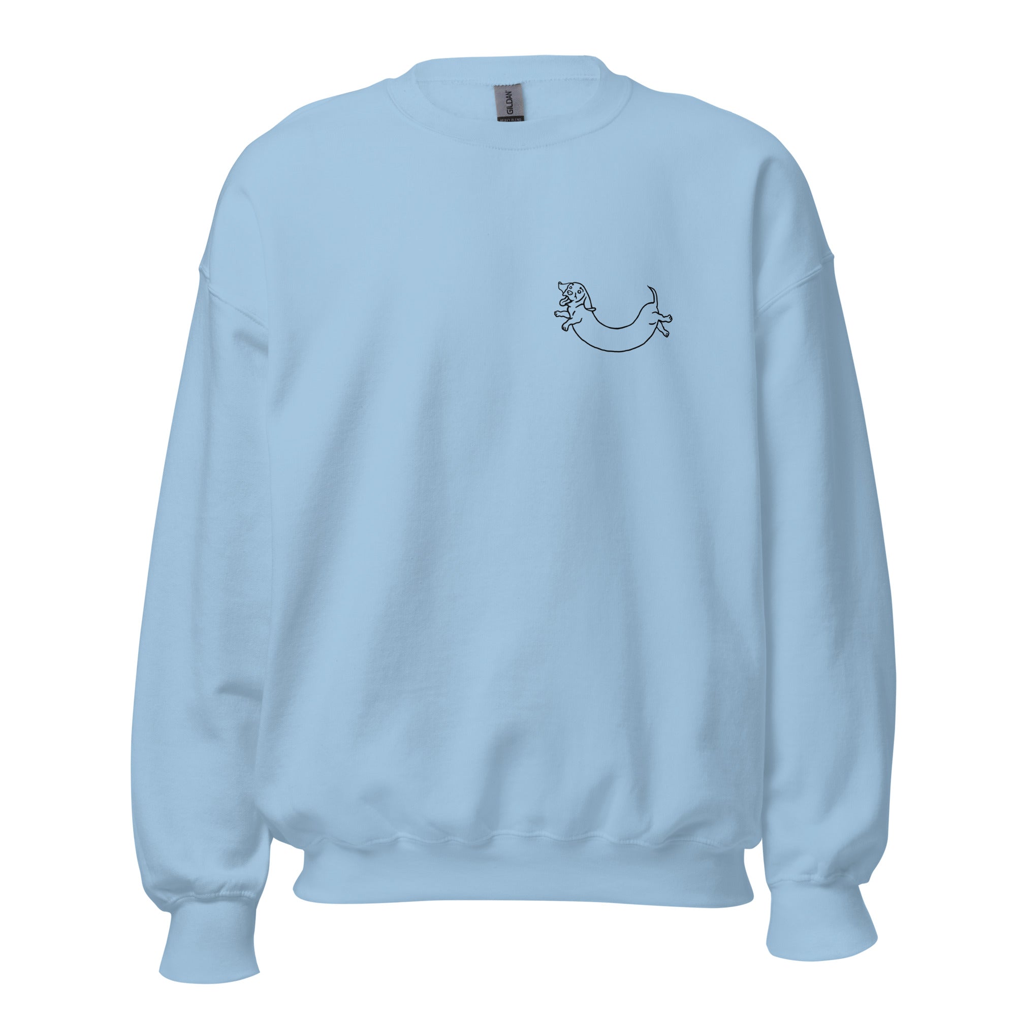 big-scary-monsters-sausage-dog-sweat-noir-m-coton image 2