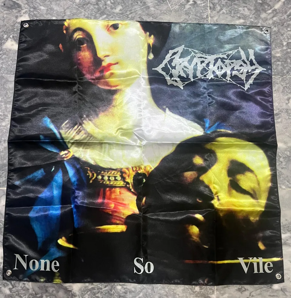 cryptopsy-none-so-vile-drapeau-poster-tissu-70x70 image 1
