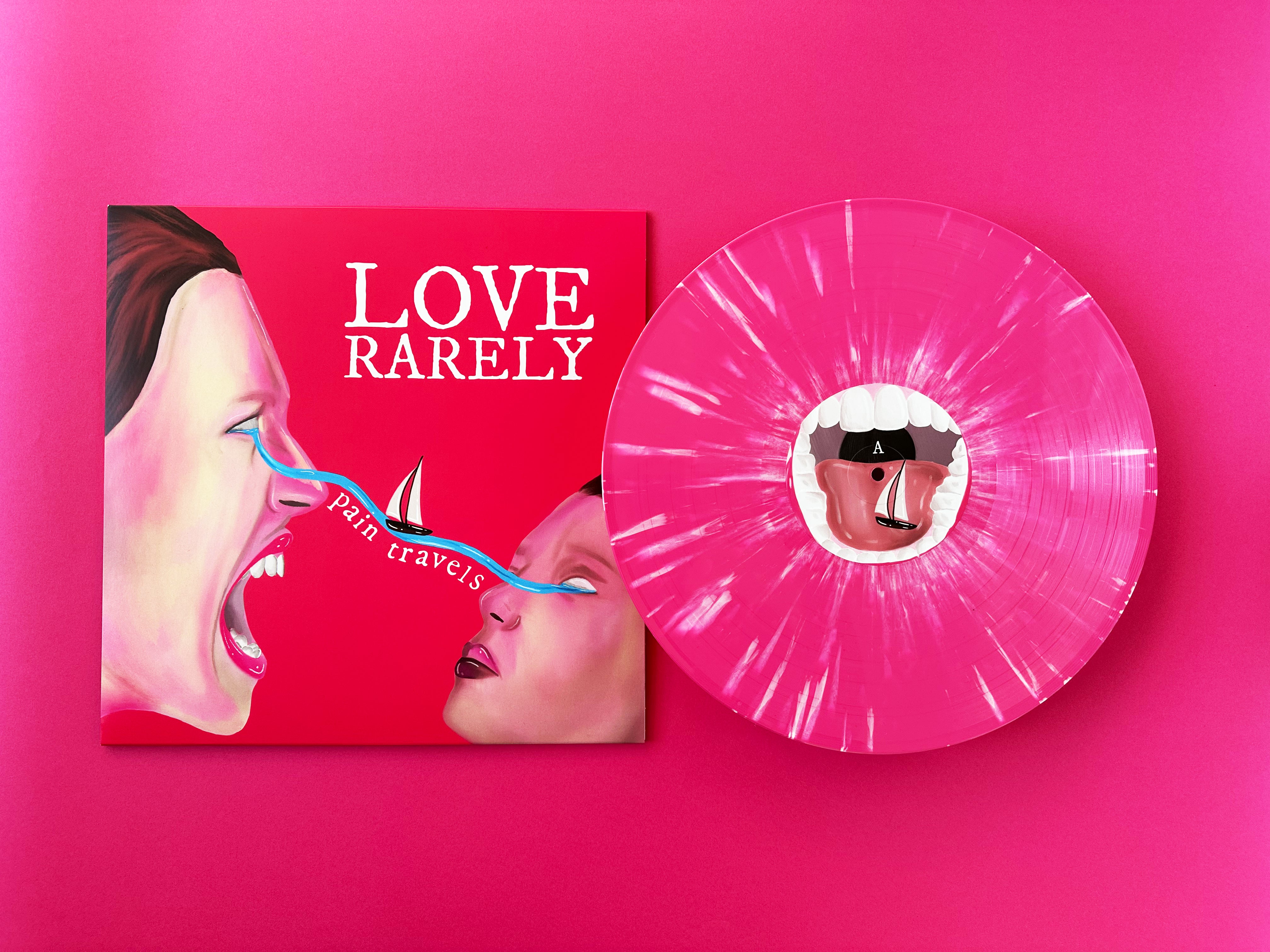 love-rarely-pain-travels-vinyle-blue-marble-lp image 5