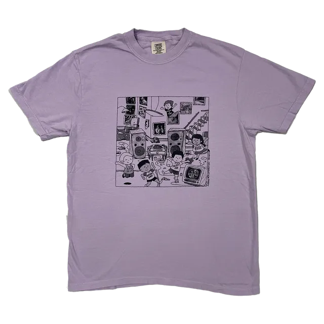 counter-intuitive-100th-t-shirt-lavande-taille-m image 1