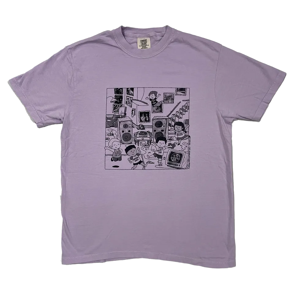counter-intuitive-100th-t-shirt-lavande-taille-m image 1