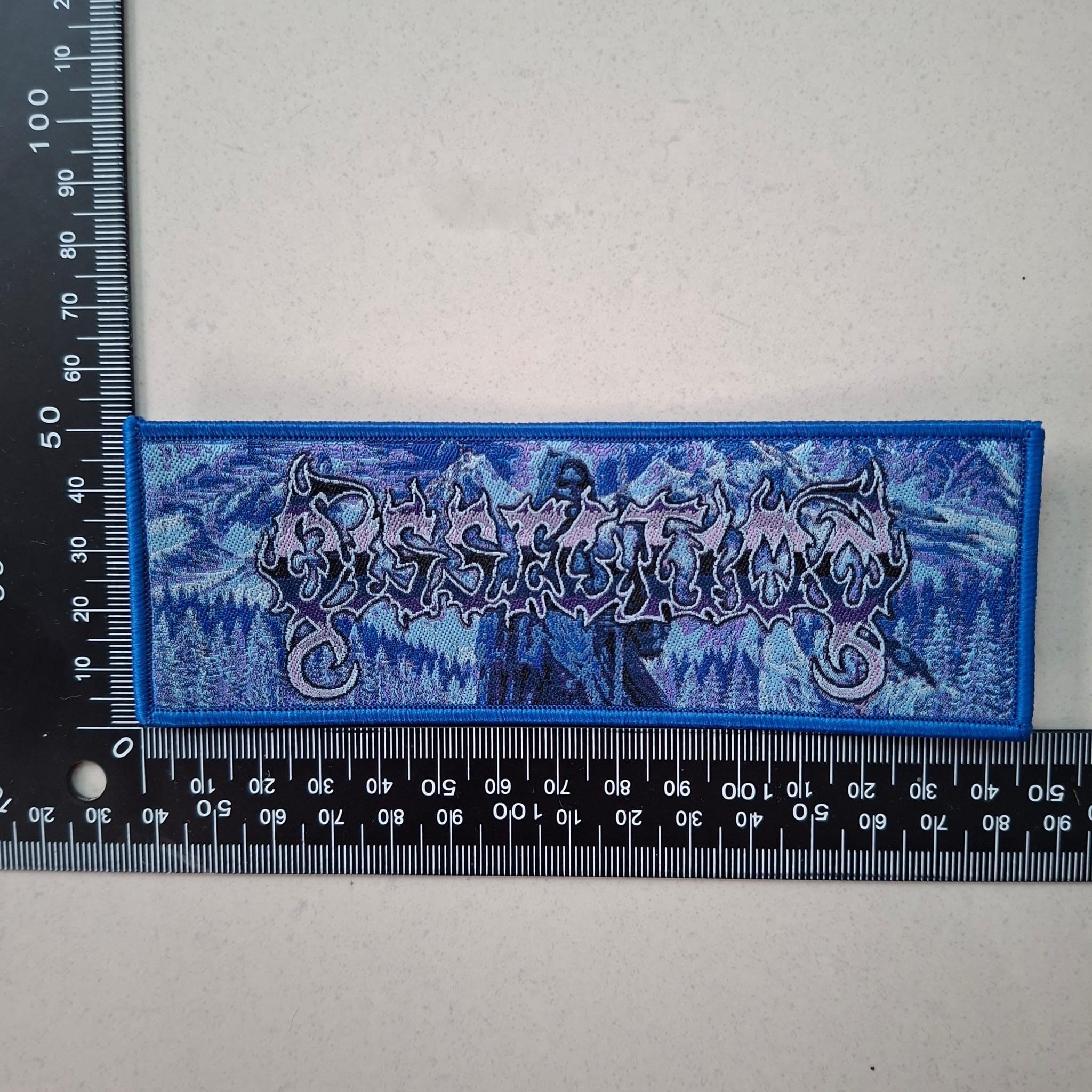 dissection-storm-of-the-light-s-bane-stripe-patch-bord-noir image 5