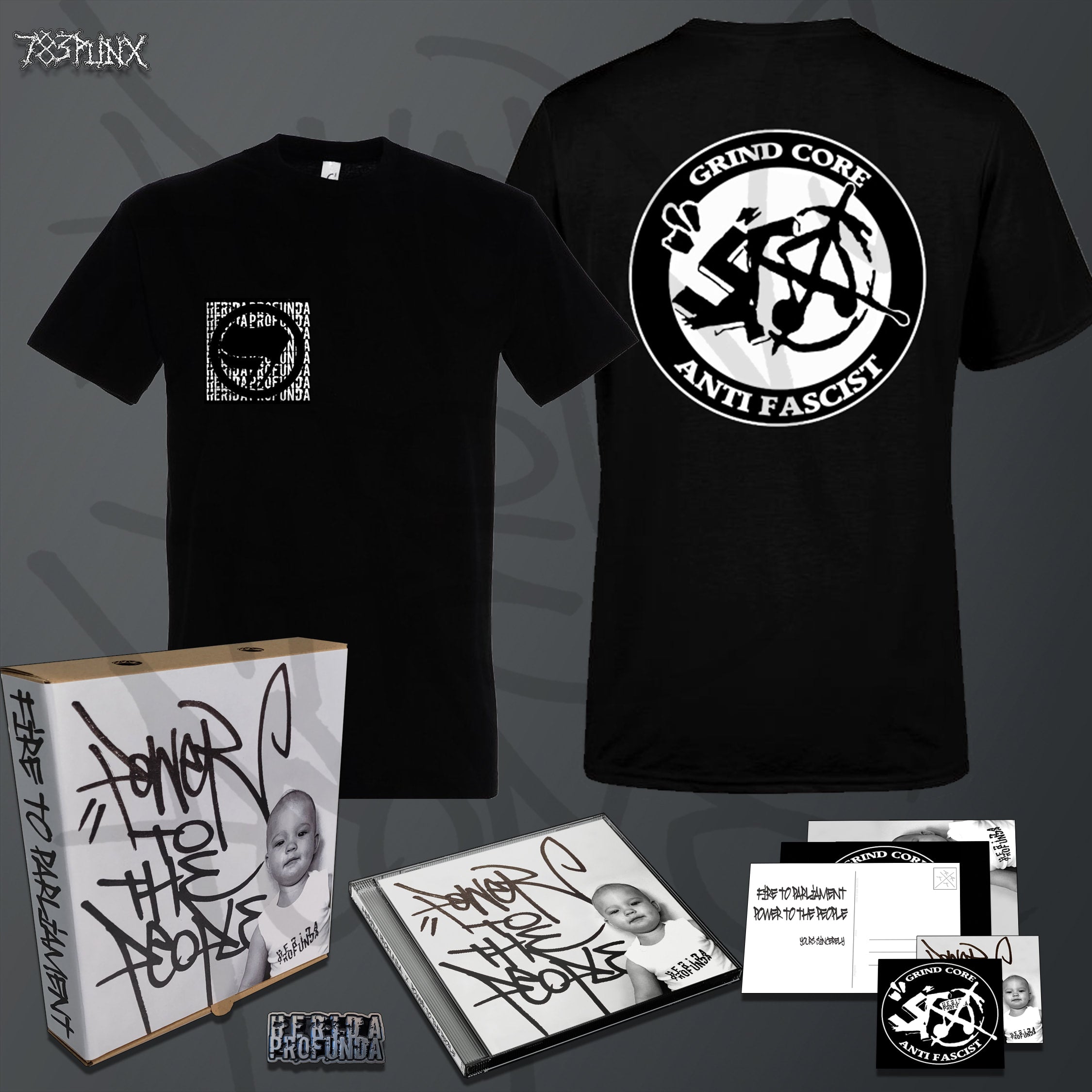 herida-profunda-power-to-the-people-coffret-cd-t-shirt image 1