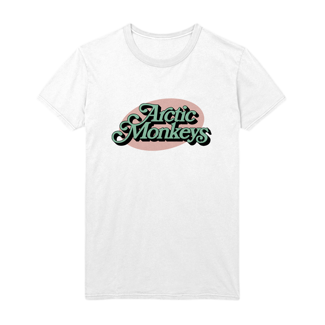 arctic-monkeys-ornate-logo-t-shirt-noir-coton-taille-m image 1