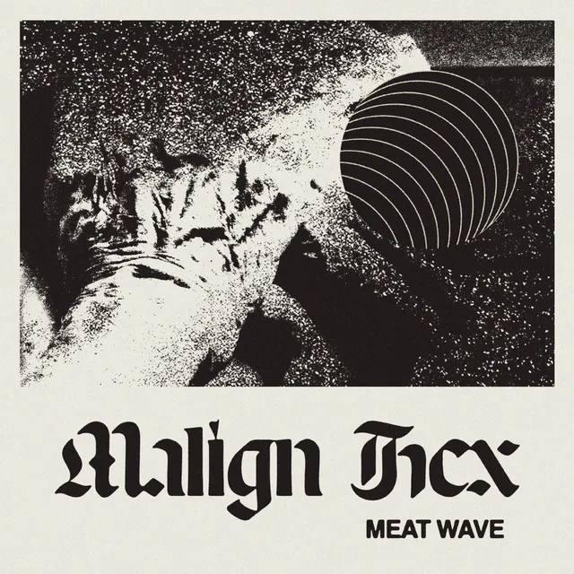 meat-wave-malign-hex-vinyle-toxic-yellow-post-punk image 1