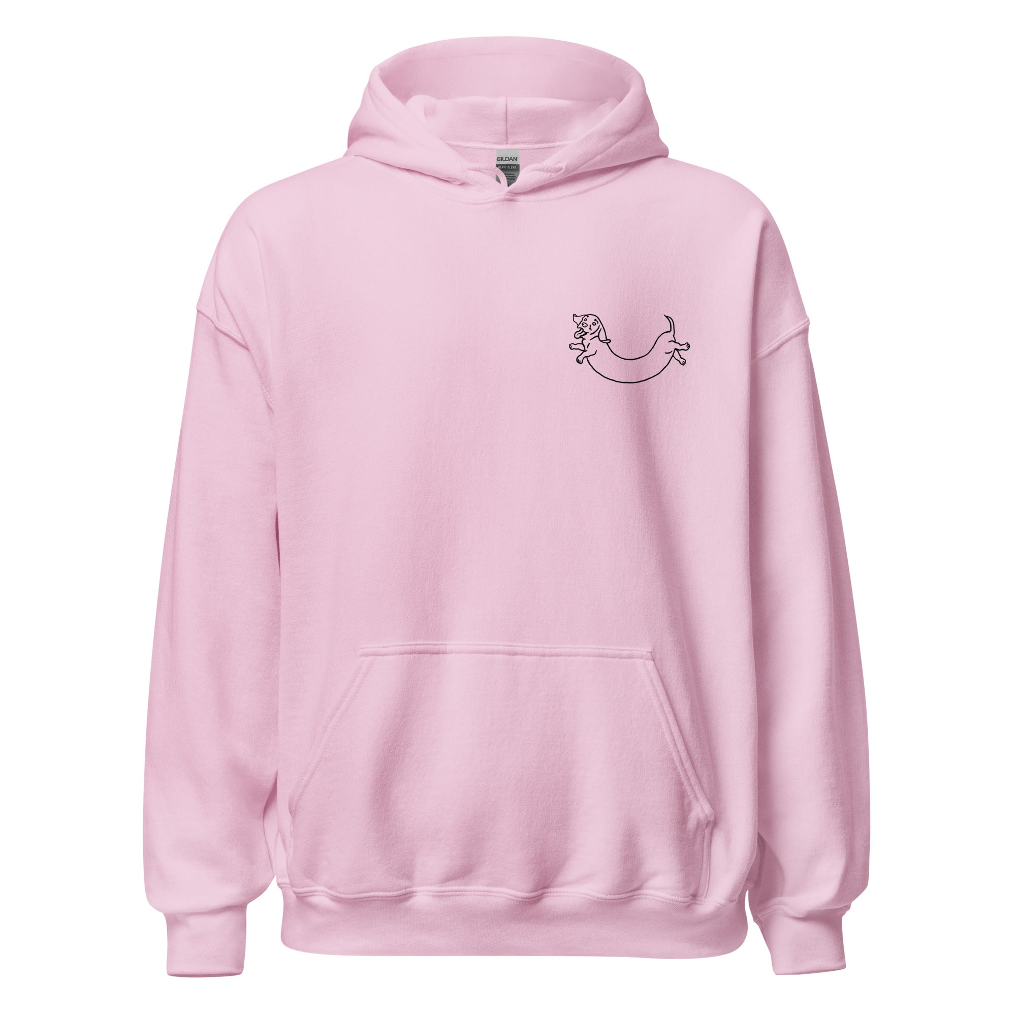 big-scary-monsters-sausage-dog-sweat-noir-capuche image 6