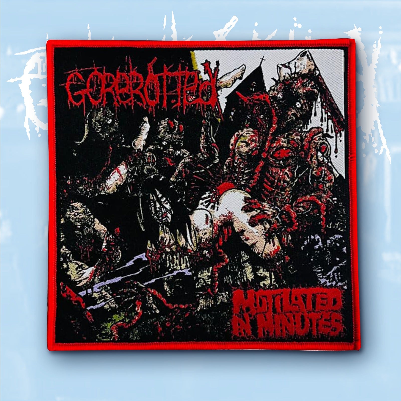 783punx-gorerotted-mutilated-in-minutes-patch-tiss-bordure-noire image 4