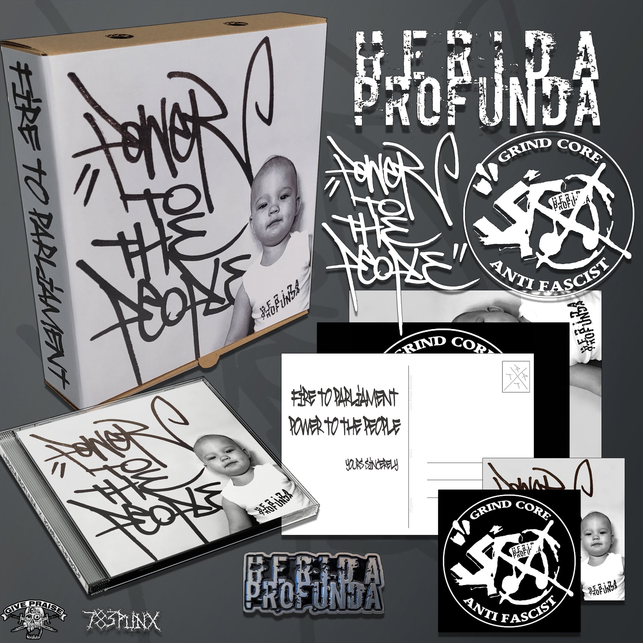 herida-profunda-power-to-the-people-coffret-cd-grindcore image 1