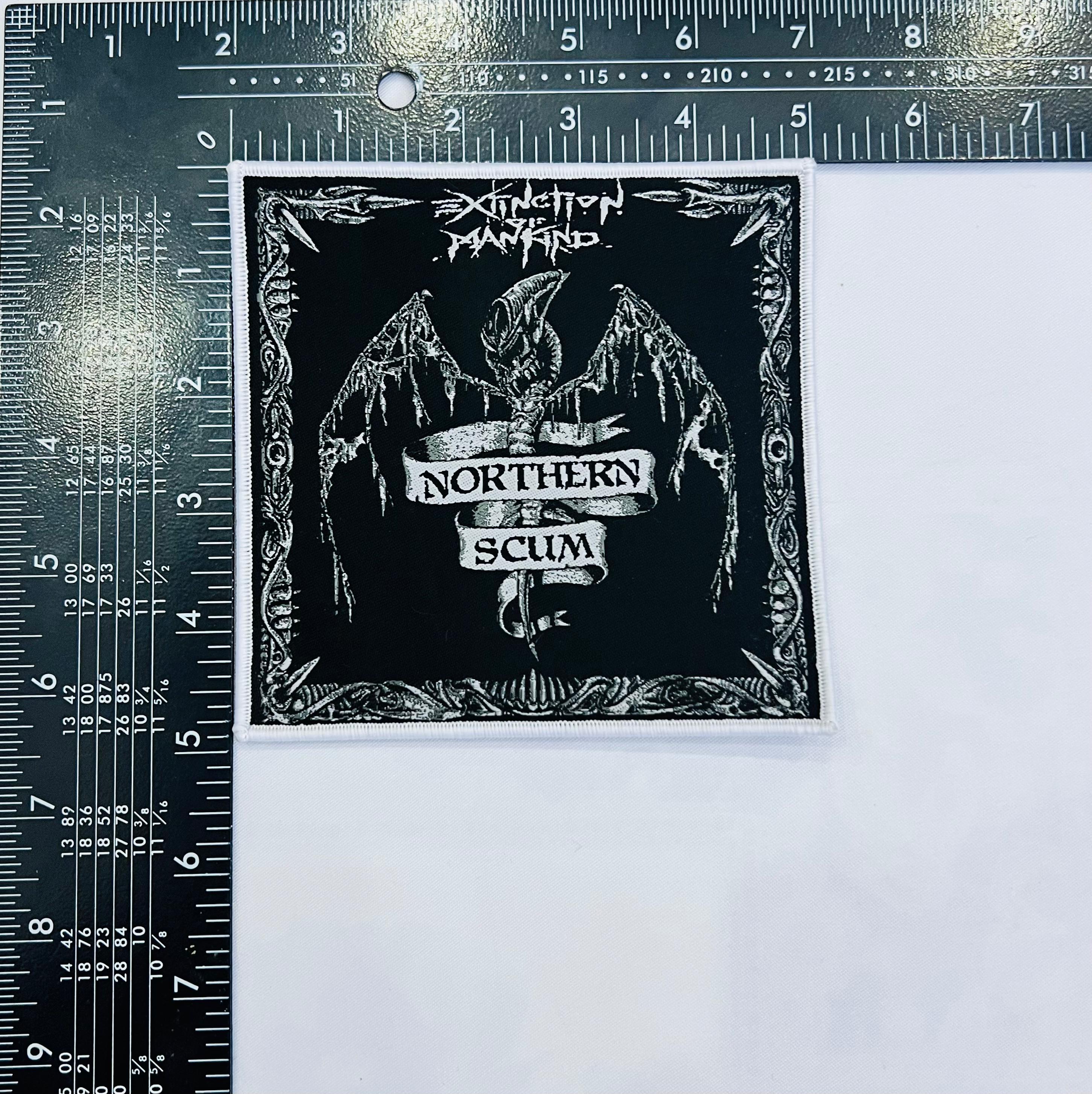 783punx-extinction-of-mankind-northern-scum-patch-tiss-bord-noir image 3