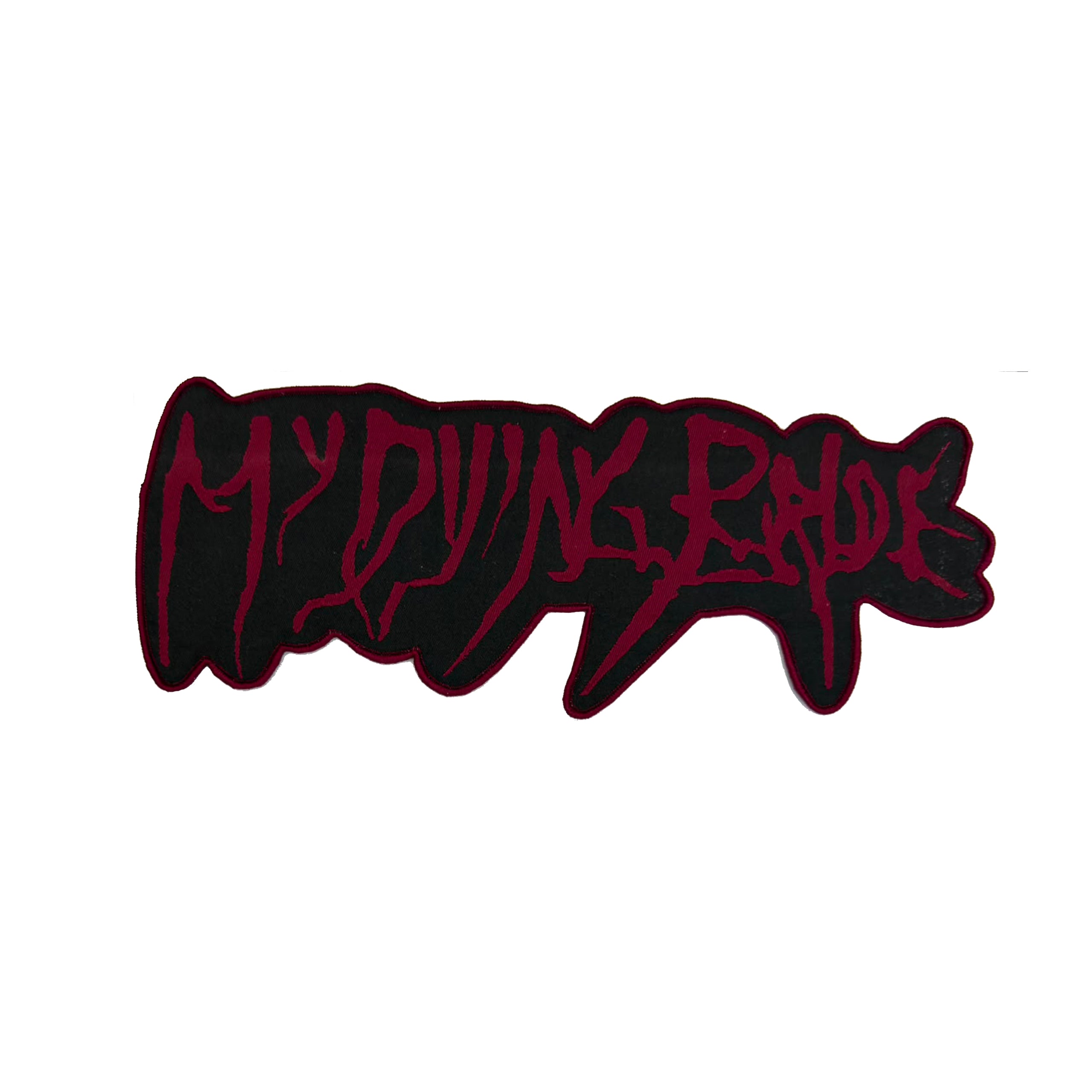 my-dying-bride-logo-patch-surdimensionn-bordure-noire image 4