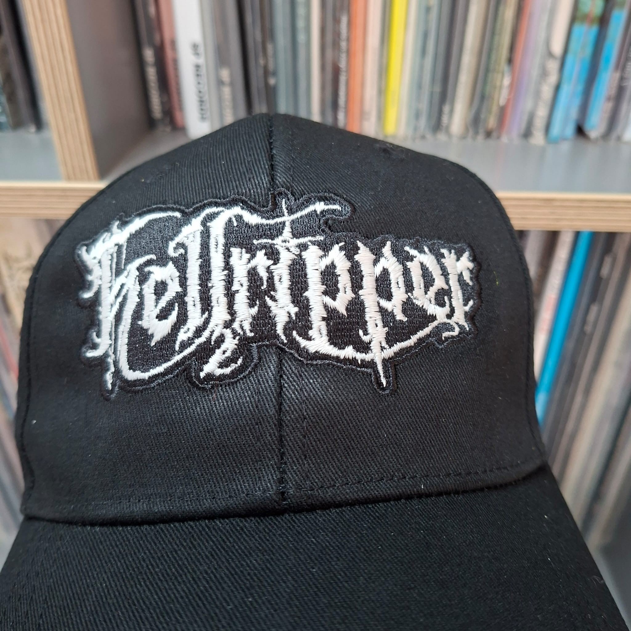 hellripper-logo-casquette-baseball-brod-e-phosphorescente-r-glable image 2
