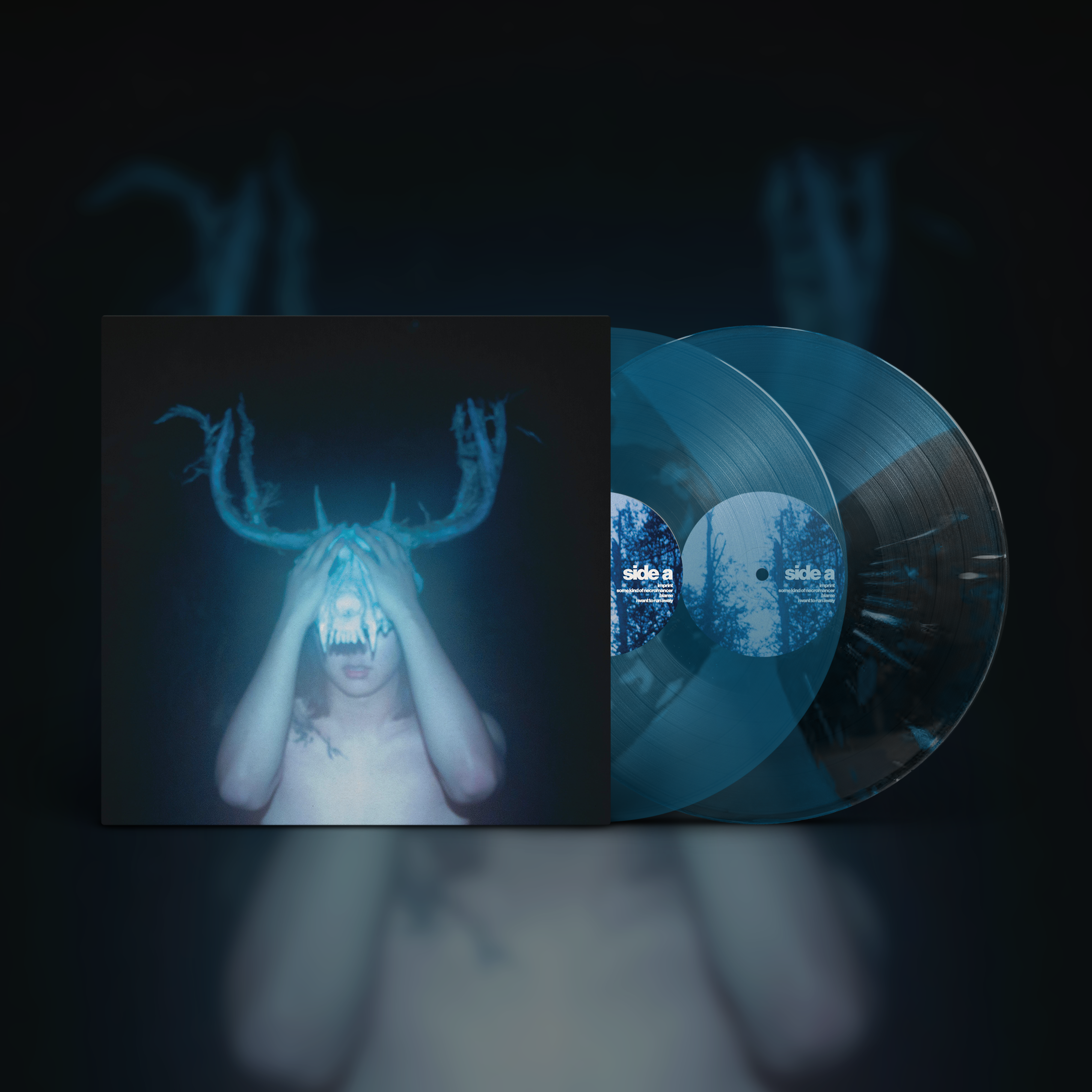 tiger-really-mayfly-daydream-vinyle-lp-blue-and-black-mayfly image 2