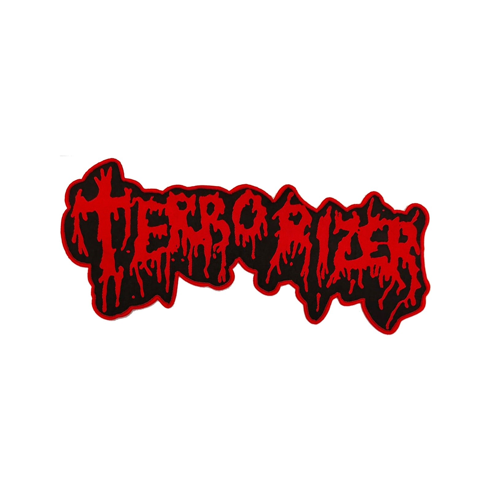 783punx-oversized-patch-terrorizer-logo-patch-dos-bordure-noire image 4