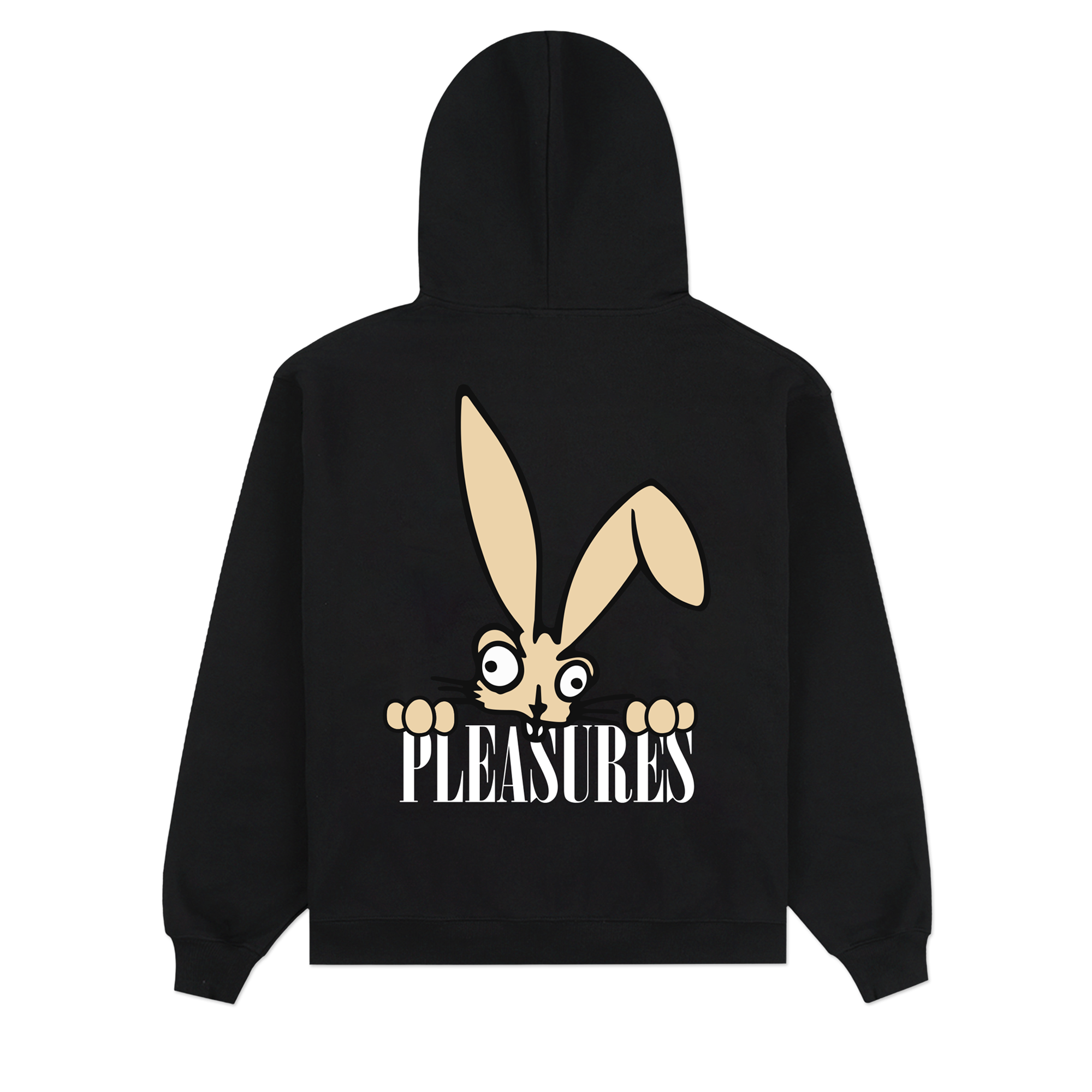 blink-182-pleasures-bunny-peek-sweat-zipp-noir image 5