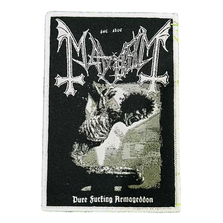 mayhem-pure-fucking-armageddon-patch-tiss-bord-blanc image 2