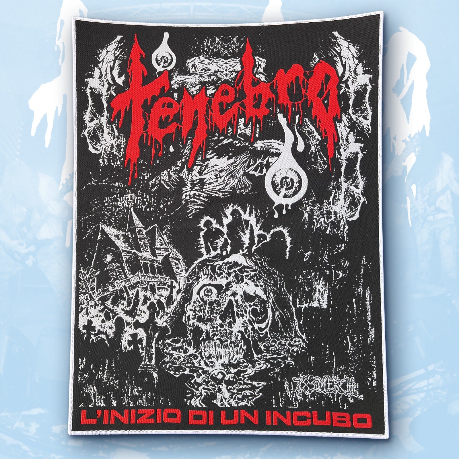 tenebro-l-inizio-di-un-incubo-backpatch-bordure-noire image 3