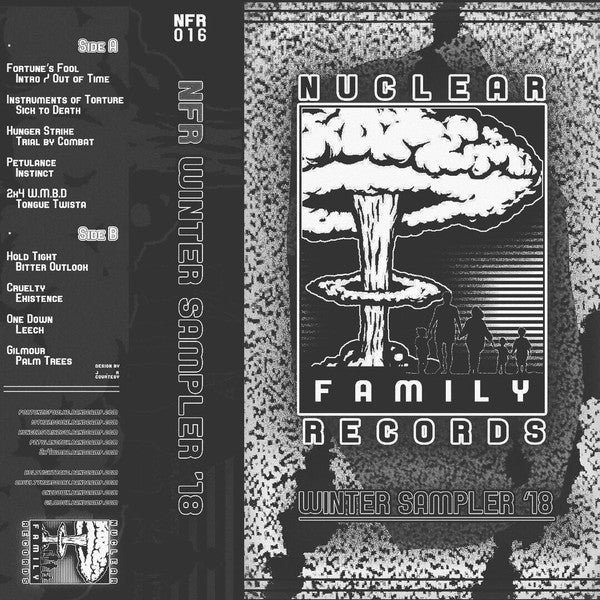 nuclear-family-winter-sampler-18-cassette-k7-compilation image 1