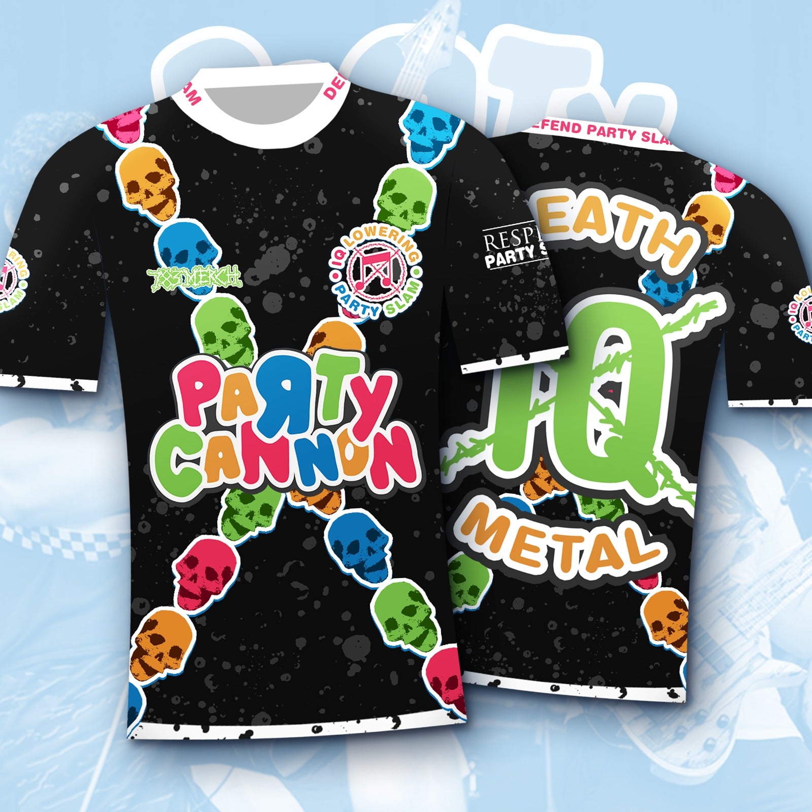 party-cannon-defend-party-slam-maillot-foot-kit-maillot-short image 2