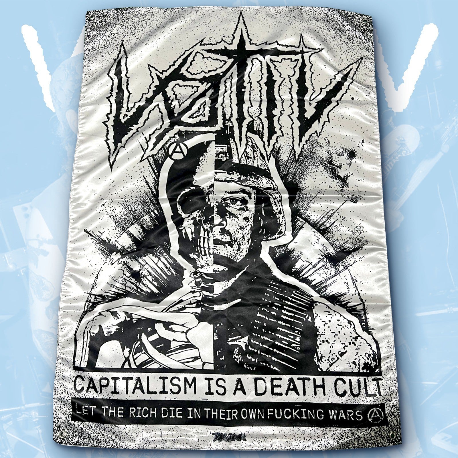 783punx-v-tiv-capitalism-death-cult-drapeau-mural-100x70-cm image 2