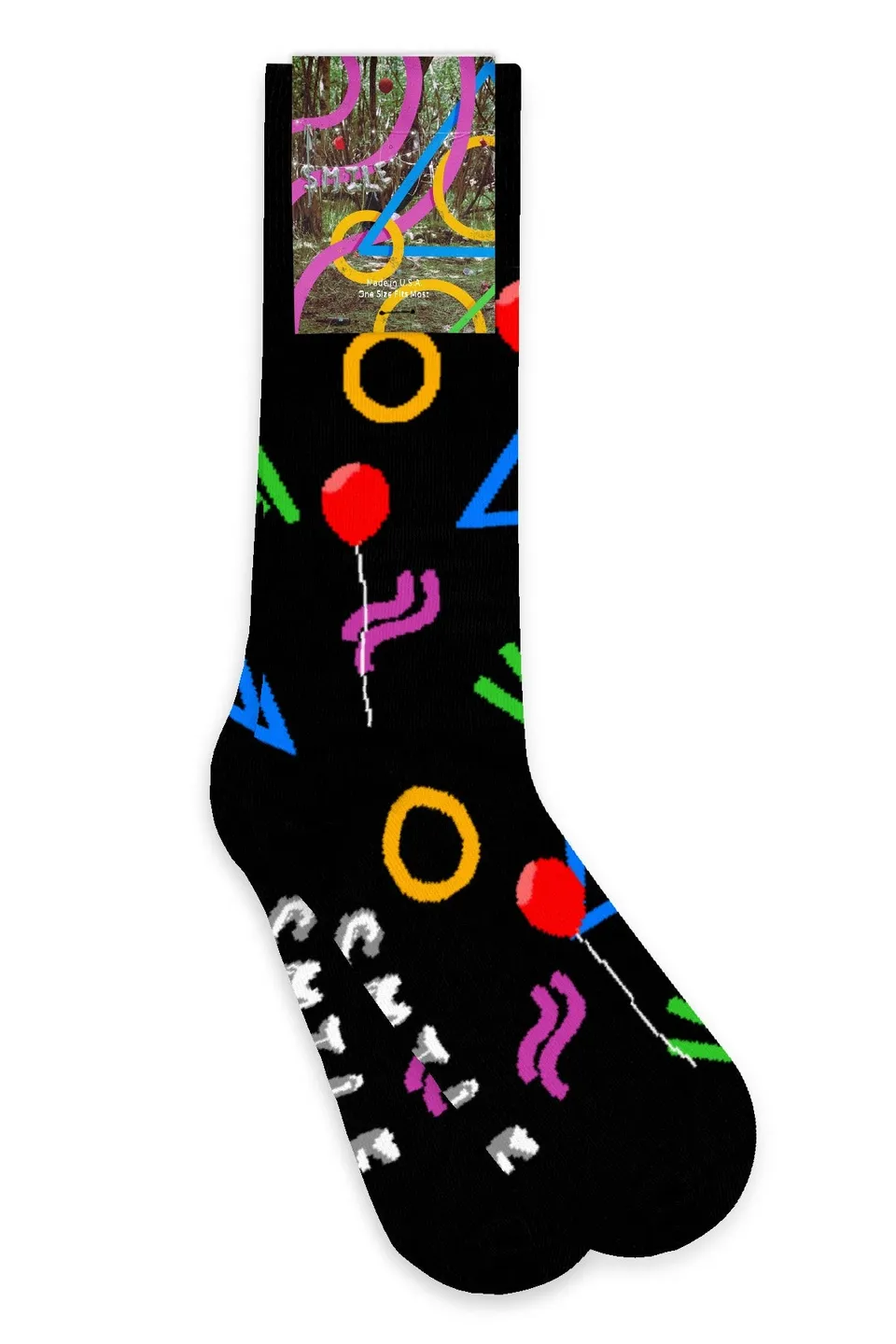 bears-in-trees-chaussettes-tricot-es-taille-unique image 1