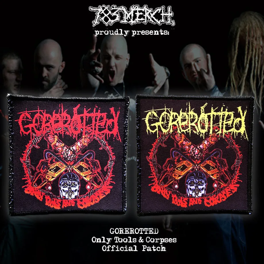 783punx-small-patch-gorerotted-only-tools-and-corpses-patch-logo-jaune image 1