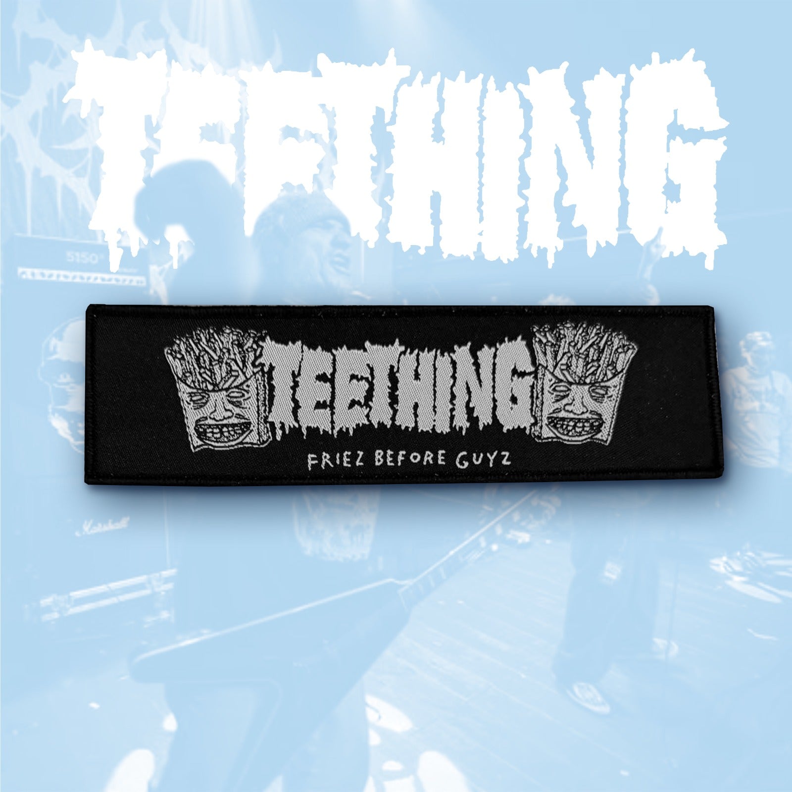 teething-friez-before-guyz-stripe-patch-tiss-bord-noir image 2