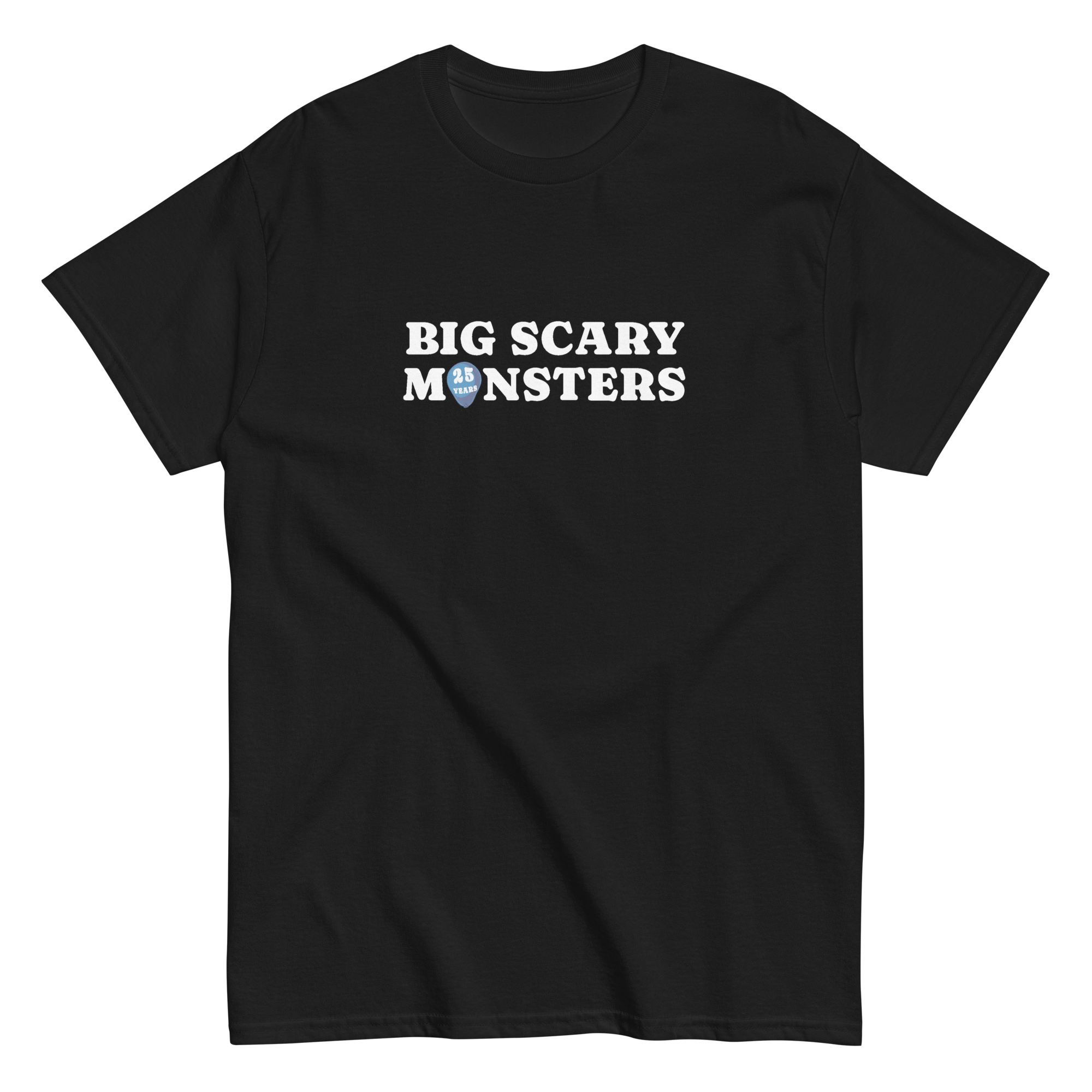 big-scary-monsters-25th-birthday-t-shirt-noir-coton image 2