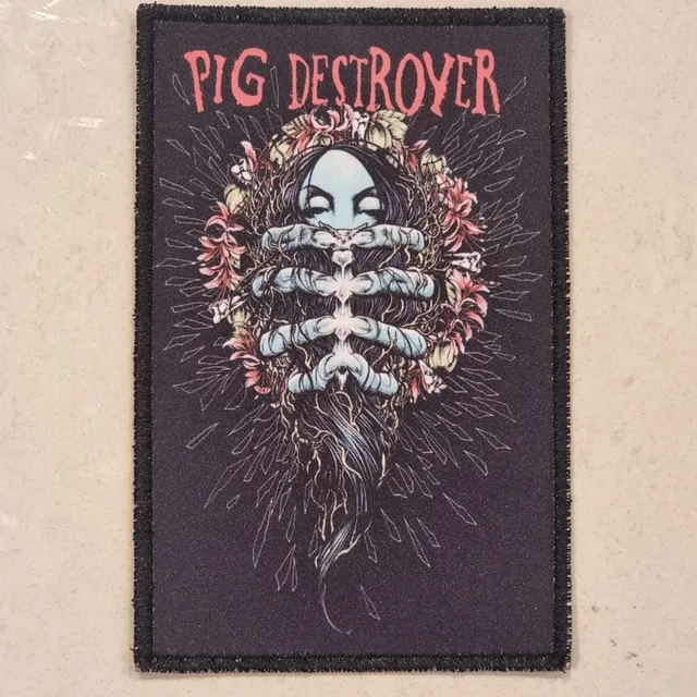 783punx-pig-destroyer-rib-fingers-patch-cusson-grindcore image 1