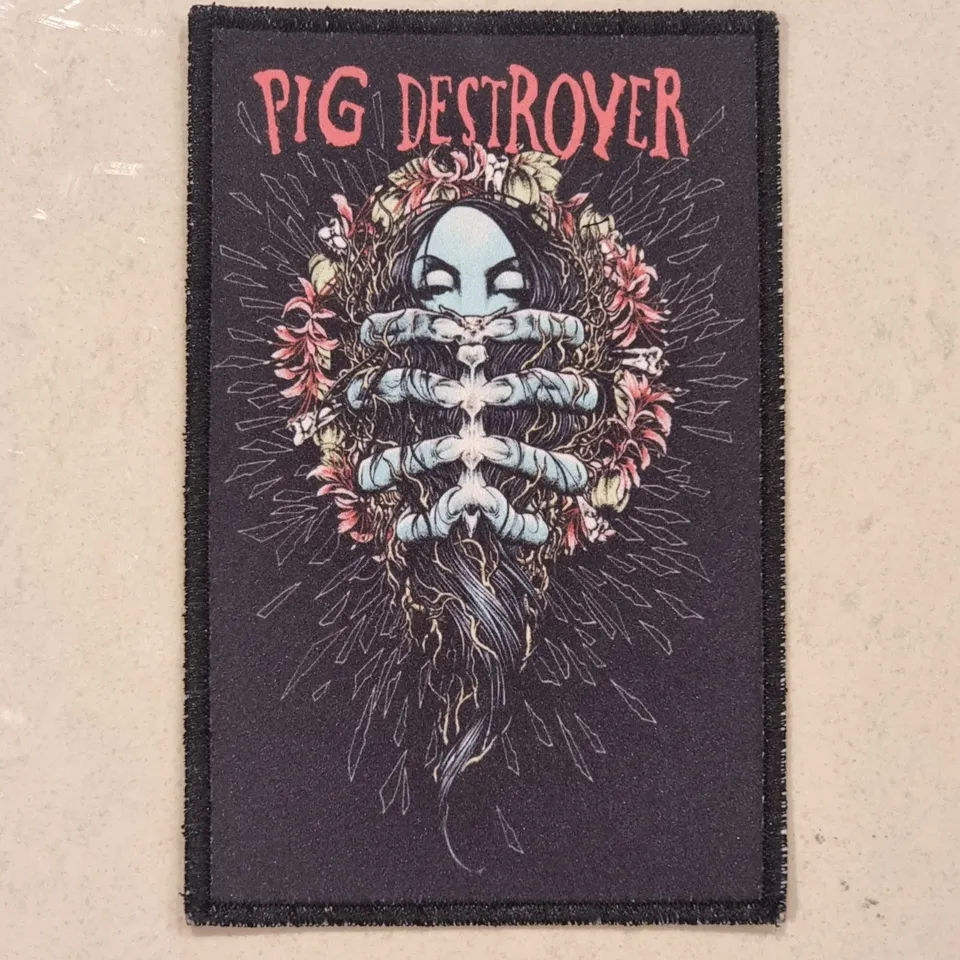 783punx-pig-destroyer-rib-fingers-patch-cusson-grindcore image 1