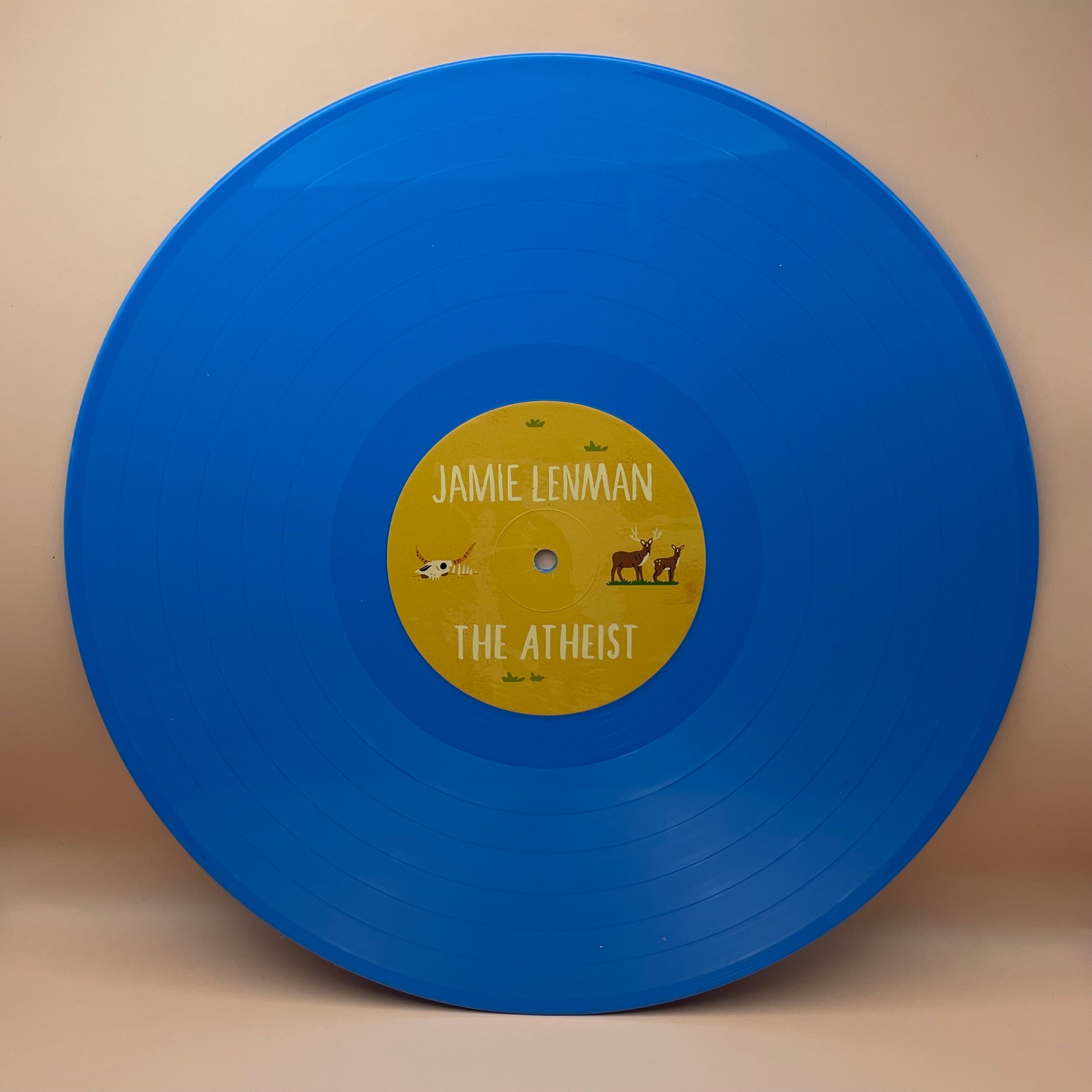 big-scary-monsters-jamie-lenman-the-atheist-lp-vinyle-bleu-indie image 2