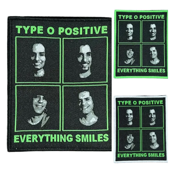 type-o-negative-type-o-positive-patch-tiss-bord-noir image 1