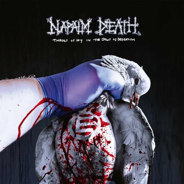 napalm-death-throes-of-joy-in-the-jaws-of-defeatism-vinyle-lp-picture image 1