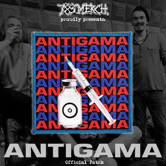 783punx-antigama-start-the-chaos-patch-bordure-bleue image 1