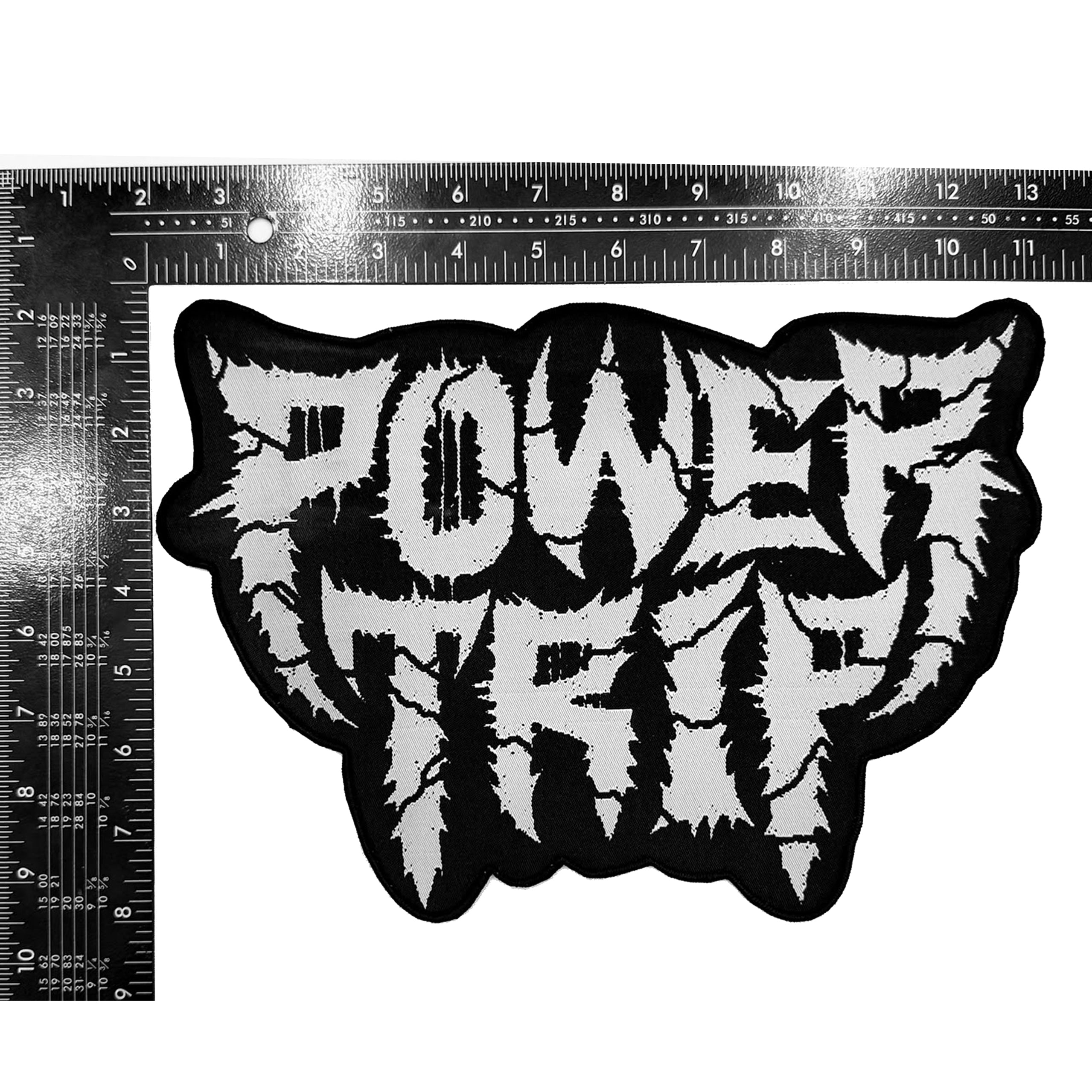 power-trip-logo-cusson-surdimensionn-tiss-bordure-noire image 3