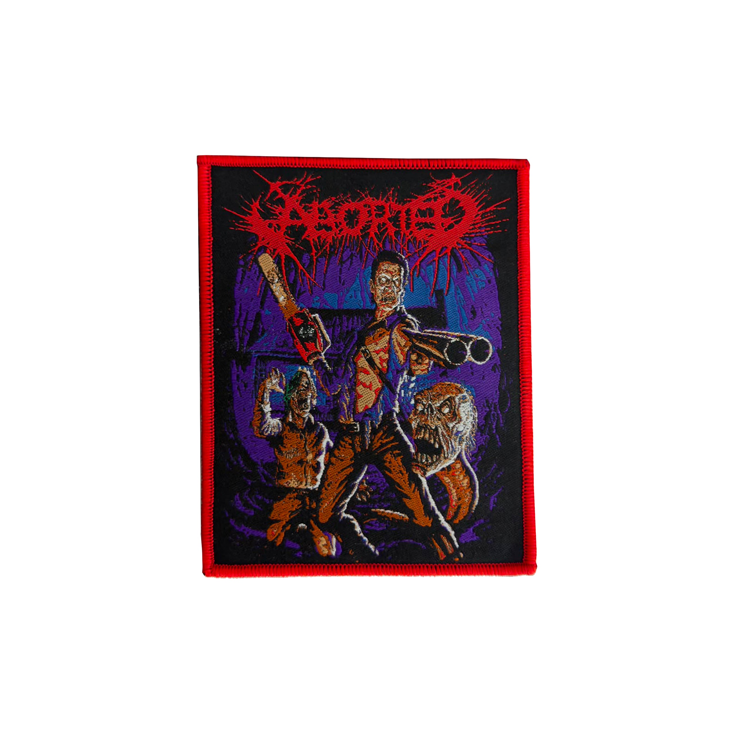 783punx-aborted-the-necrotic-manifesto-patch-tiss-bordure-rouge image 2