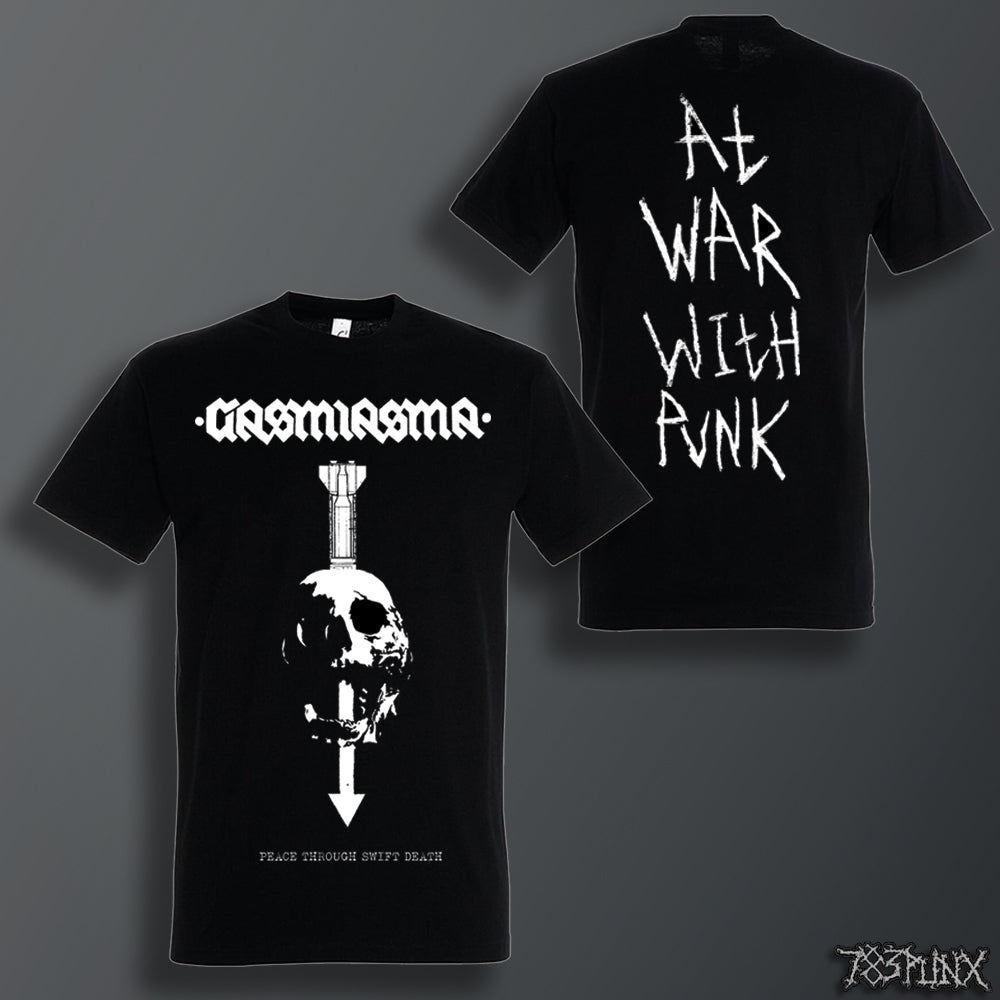 gasmiasma-at-war-with-punk-t-shirt-noir-homme image 1