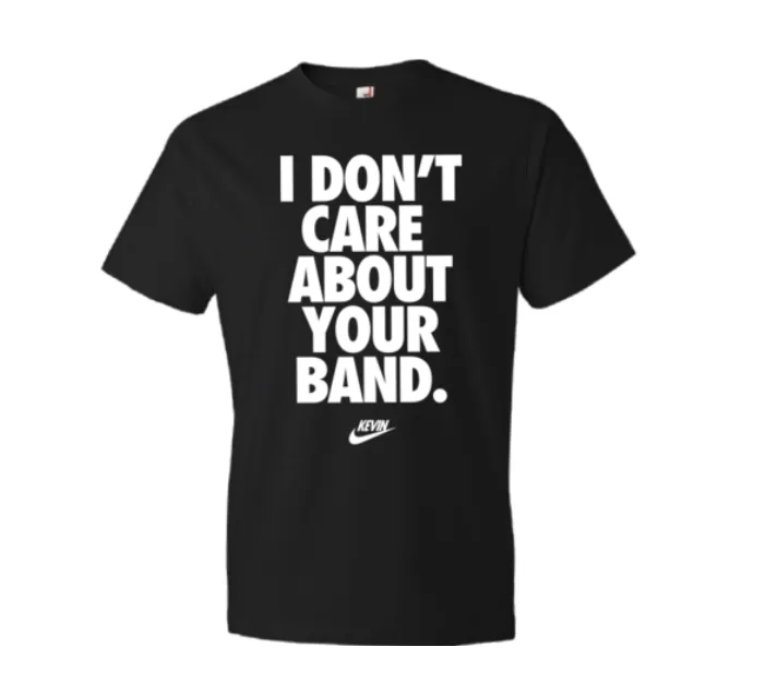 kevin-devine-don-t-care-t-shirt-noir-taille-l-coton image 1