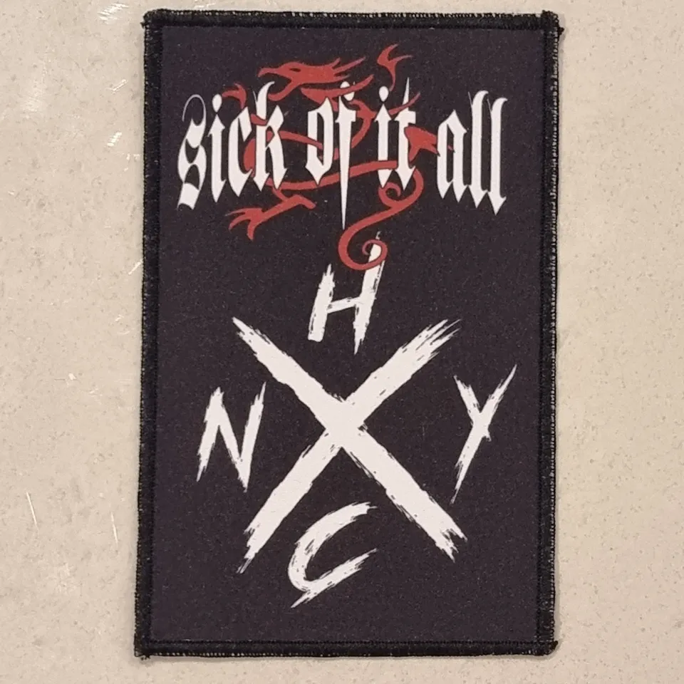 sick-of-it-all-nyhc-patch-cusson-cousu-petit-format image 1