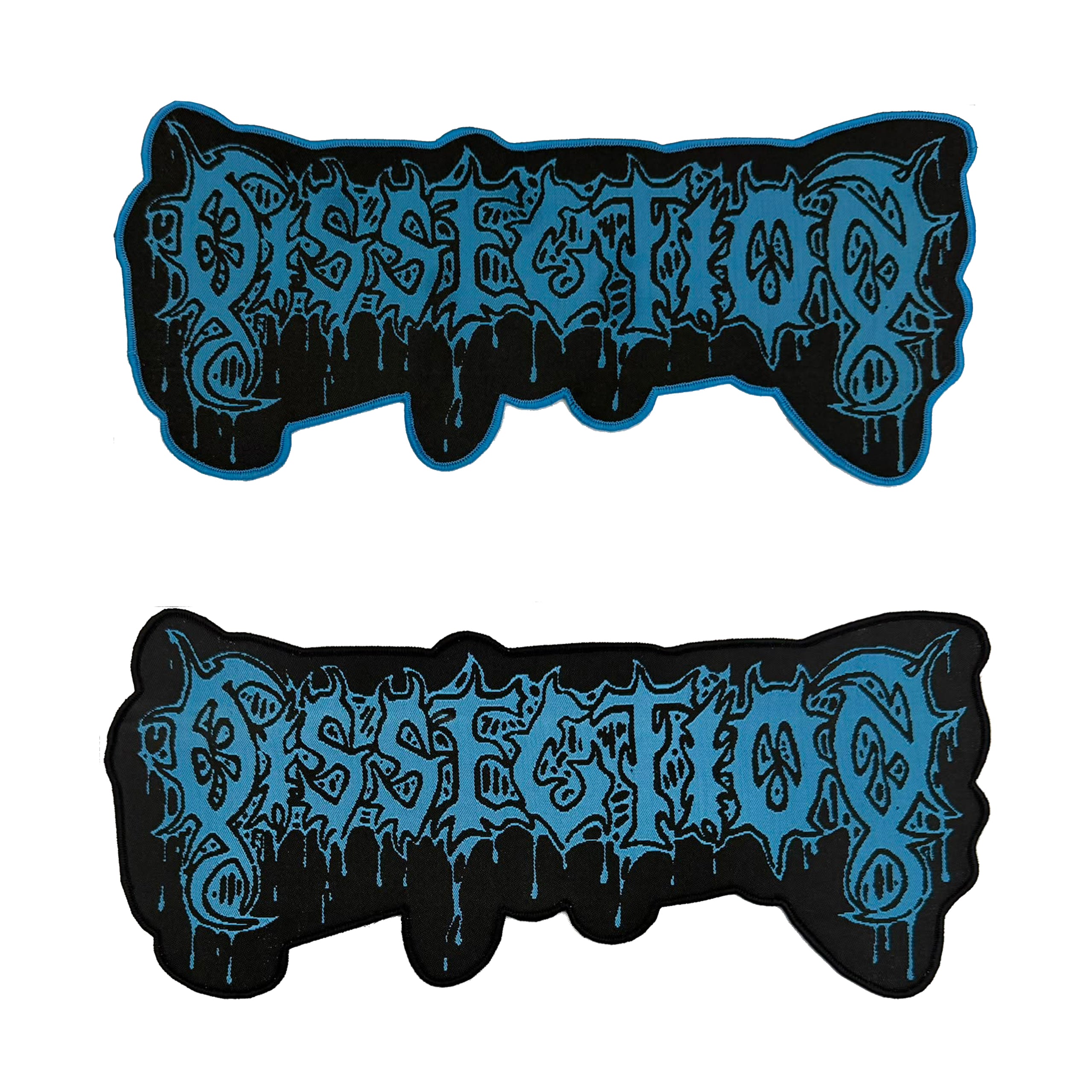 783punx-oversized-patch-dissection-logo-cusson-bordure-noire image 1