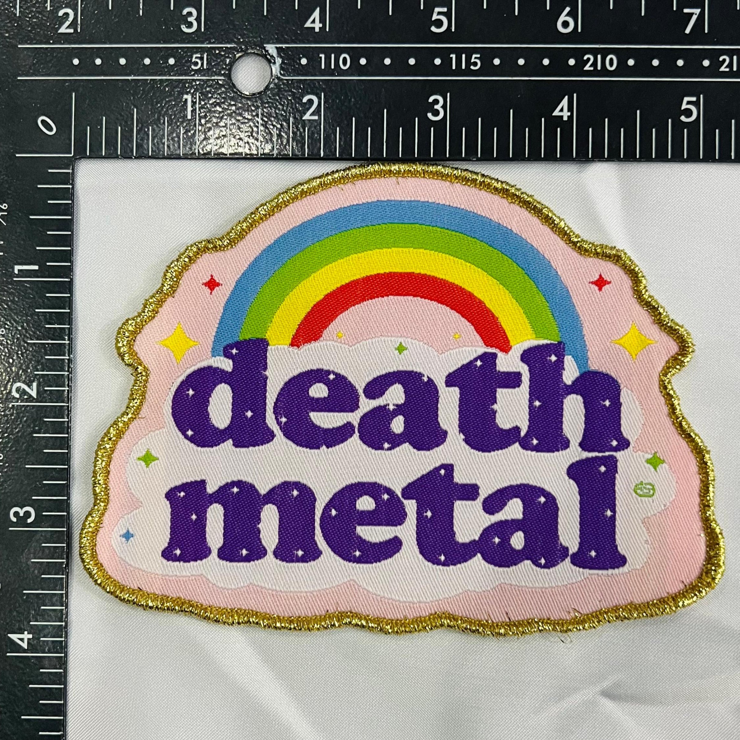 783punx-small-patch-death-metal-rainbow-cusson-rose image 6