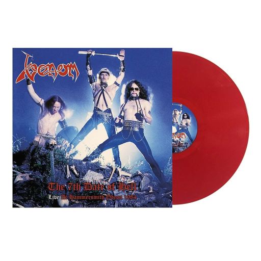 venom-7th-date-of-hell-vinyle-rouge-live-hammersmith image 1