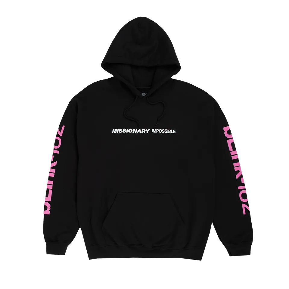blink-182-missionary-impossible-tour-hoodie-sweat-noir image 1
