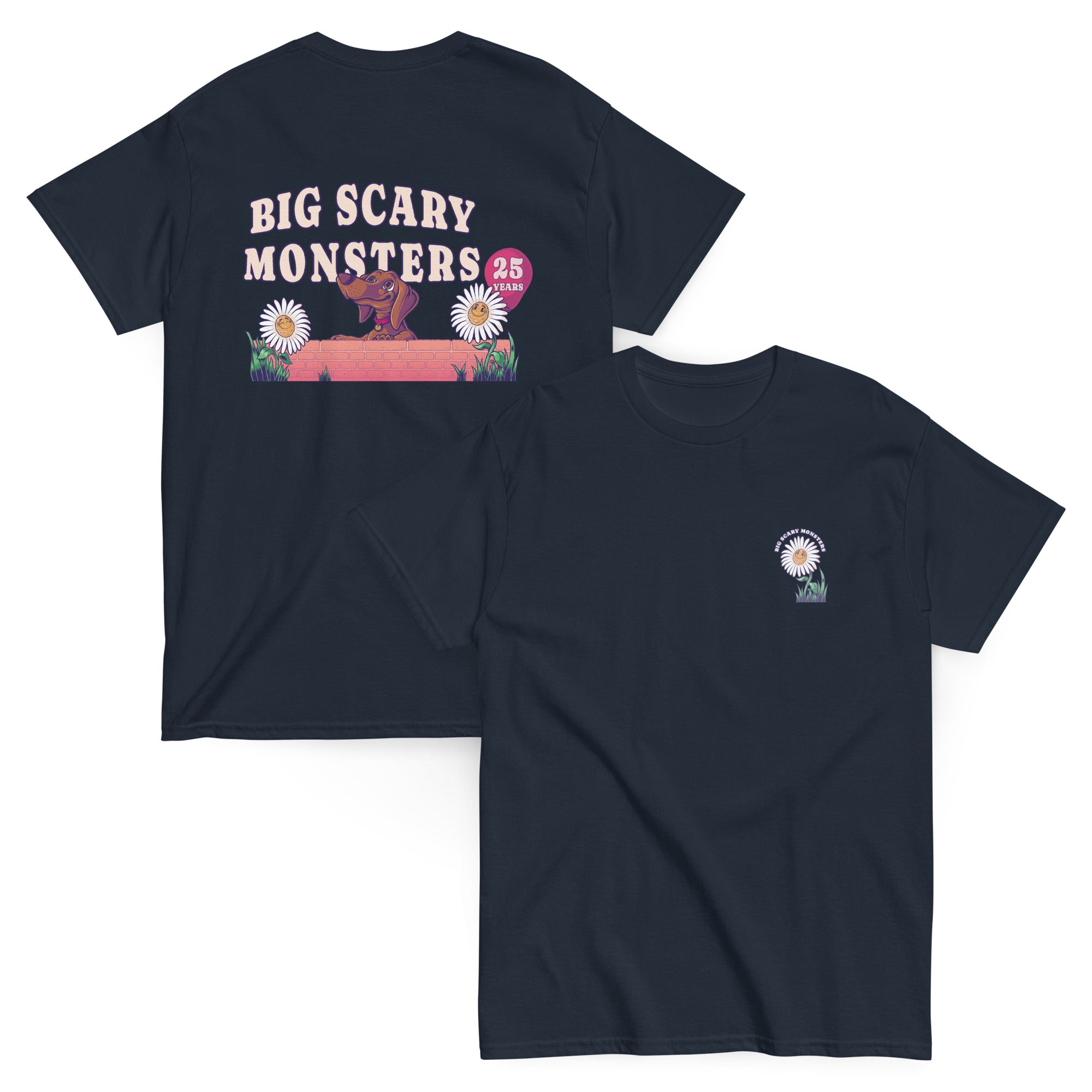 big-scary-monsters-daisy-t-shirt-coton-blanc image 4