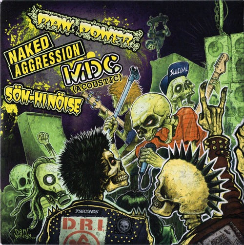v-a-no-more-borders-ep-7-pouces-vinyle-punk-hardcore image 1