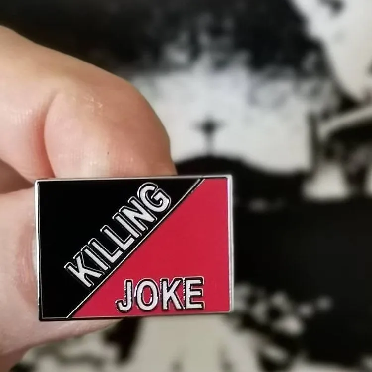 killing-joke-logo-pin-mail-badge-m-tal-26mm image 1