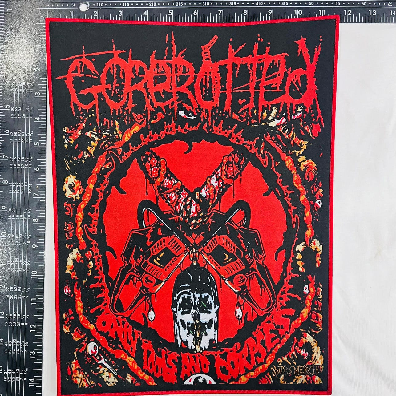 783punx-gorerotted-only-tools-and-corpses-backpatch-cusson-bordure-noire image 5