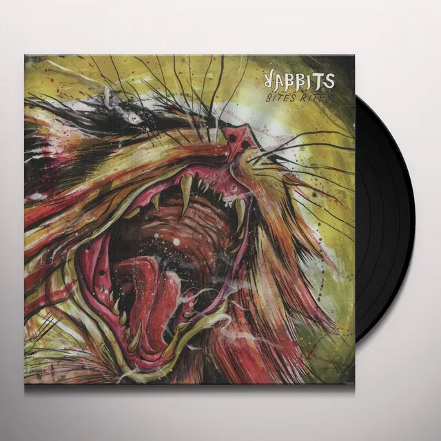 rabbits-bites-rites-lp-vinyle-180g-noir-45-tours-noise-rock image 1