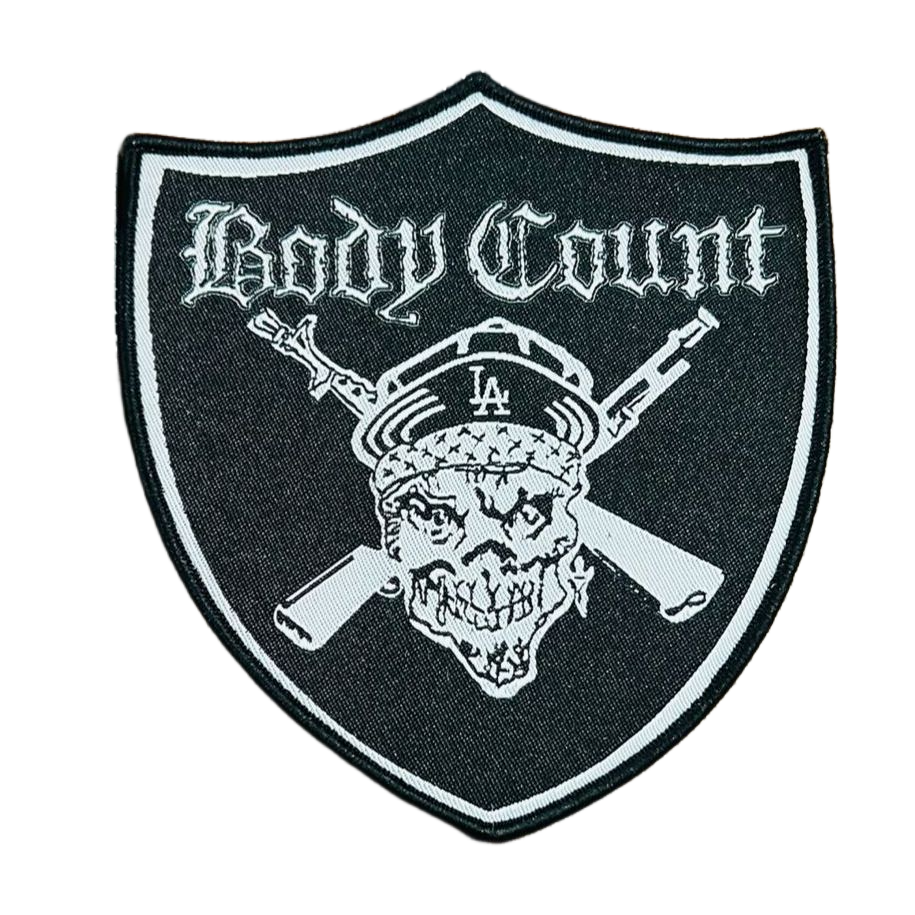 body-count-badge-patch-tiss-bordure-noire image 2